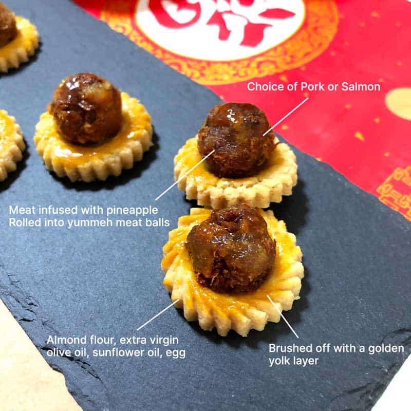 Pawmeal Pawmeal Fortune Pineapple Tarts for Dogs 🍍