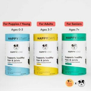 Happy Bond Hip and Joint Supplement for Dogs of All Ages