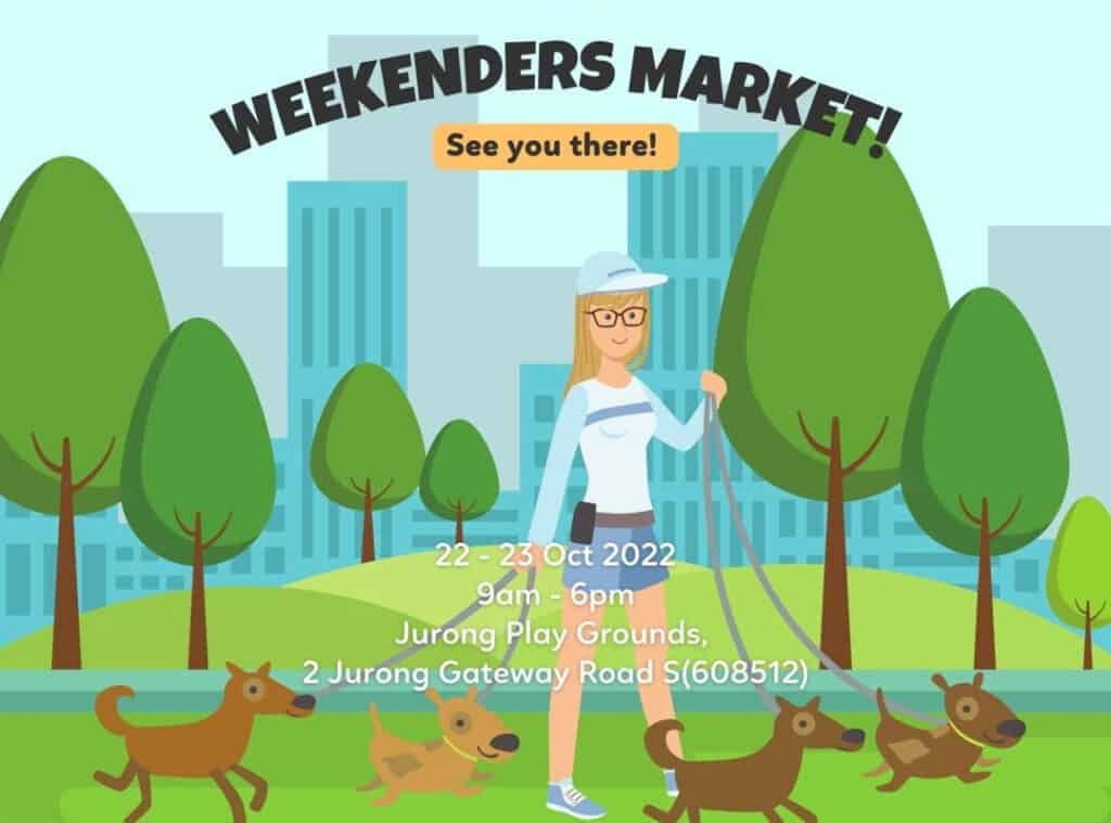 Pawmeal Weekenders Market at Jurong Play Grounds