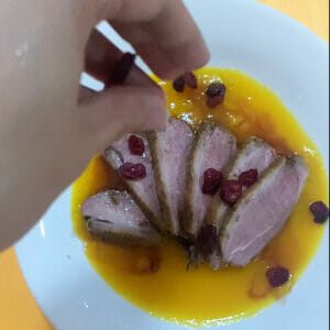 Pawmeal Roasted Duck Breast with Pumpkin Puree Step 6