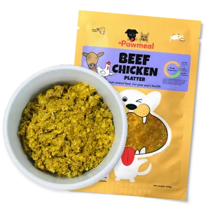 Pawmeal Beef Chicken Platter for Picky Dogs