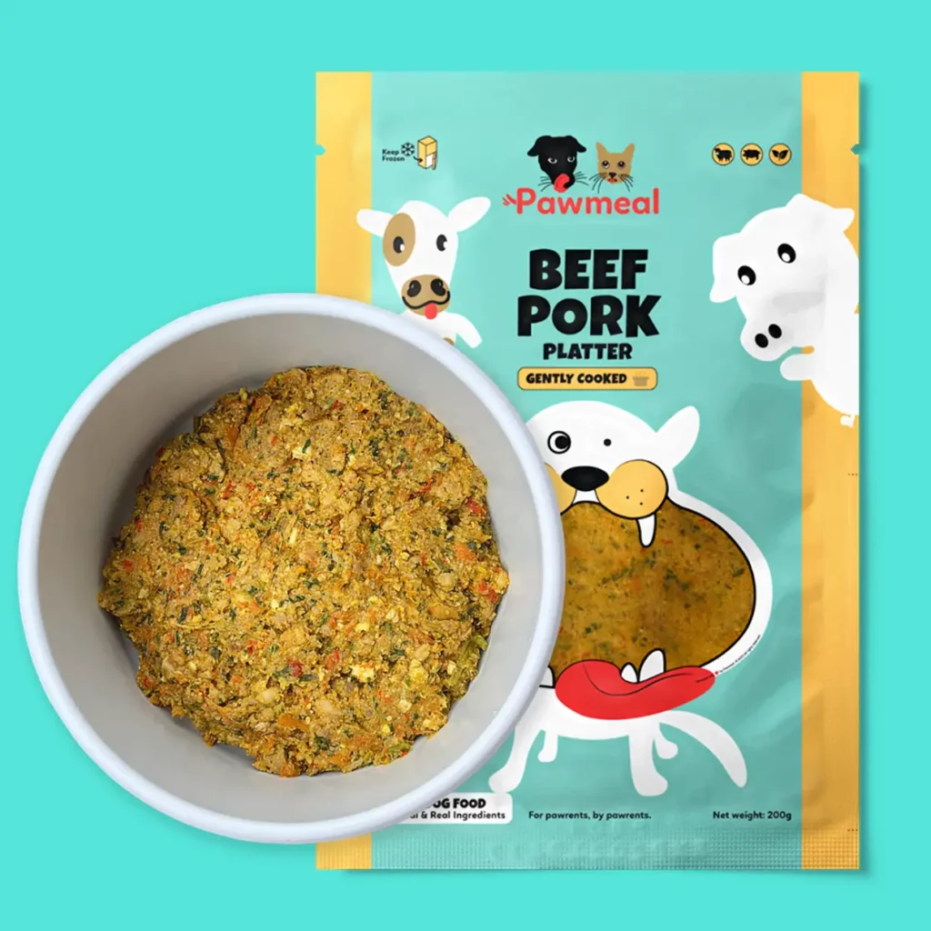 Pawmeal Beef Pork Platter for Dogs of all life stages